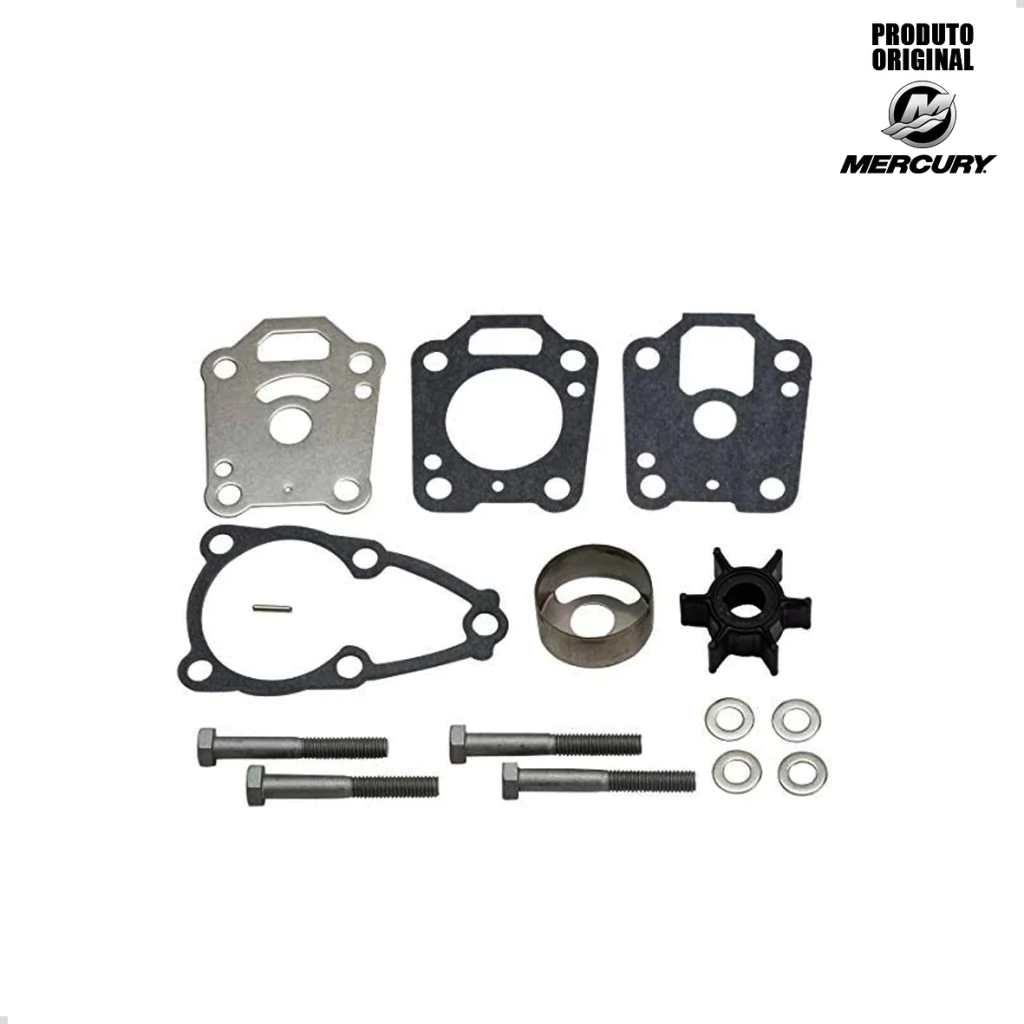 Kit de Reparo da Bomba D'água Origi Mercury 4hp 5hp 6hp 8M0155398