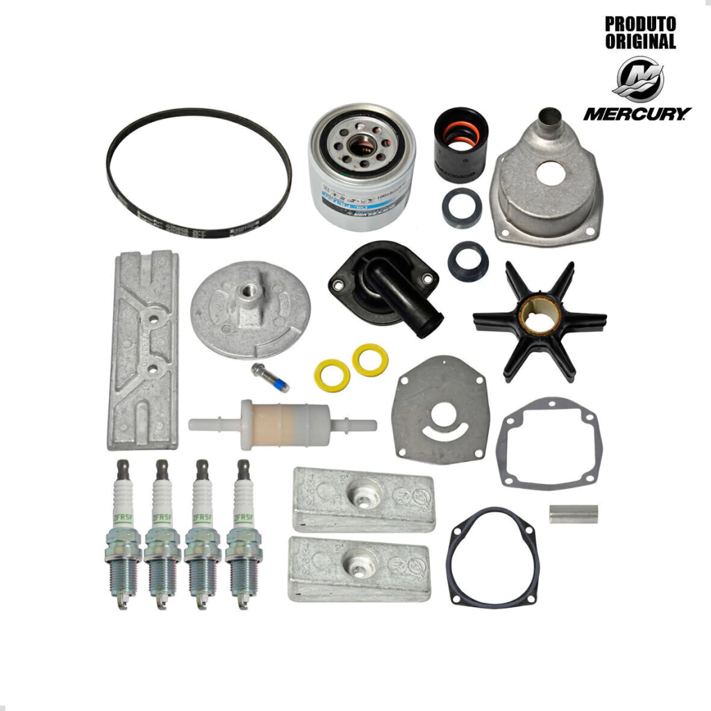 Kit Manutenção 300 Hrs Mercury 150hp 4 Tempos Código 8M0094233