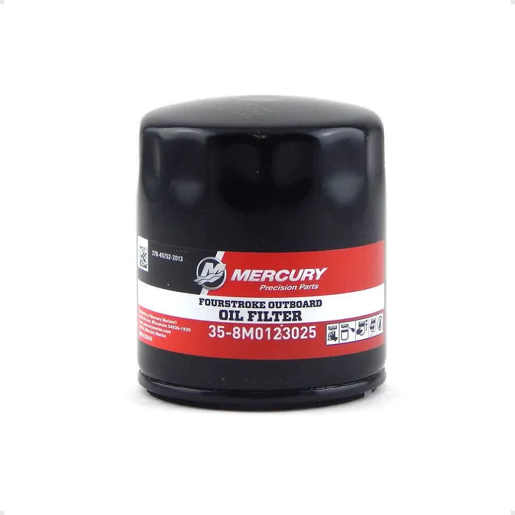 Filtro de Óleo Mercury Original Motor de Popa 175hp a 300hp V6 V8